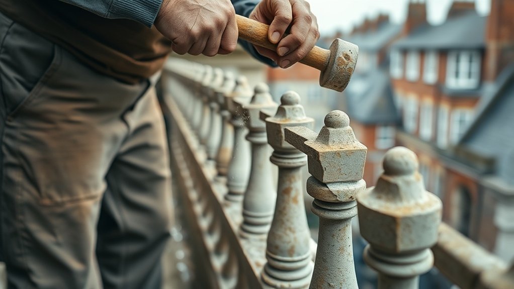 Balustrade Repair Lee