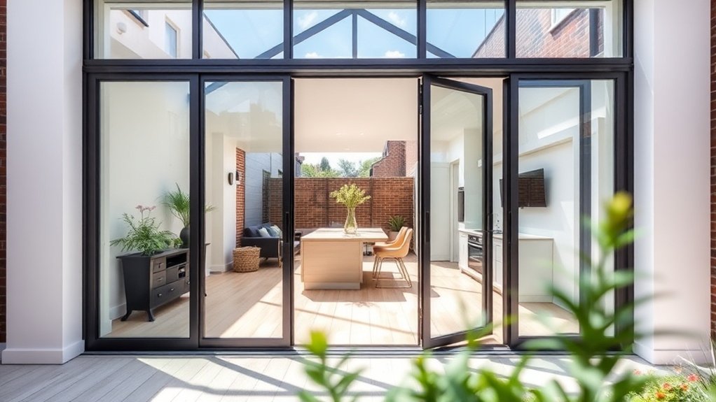 Bifold Door Glazing Lee