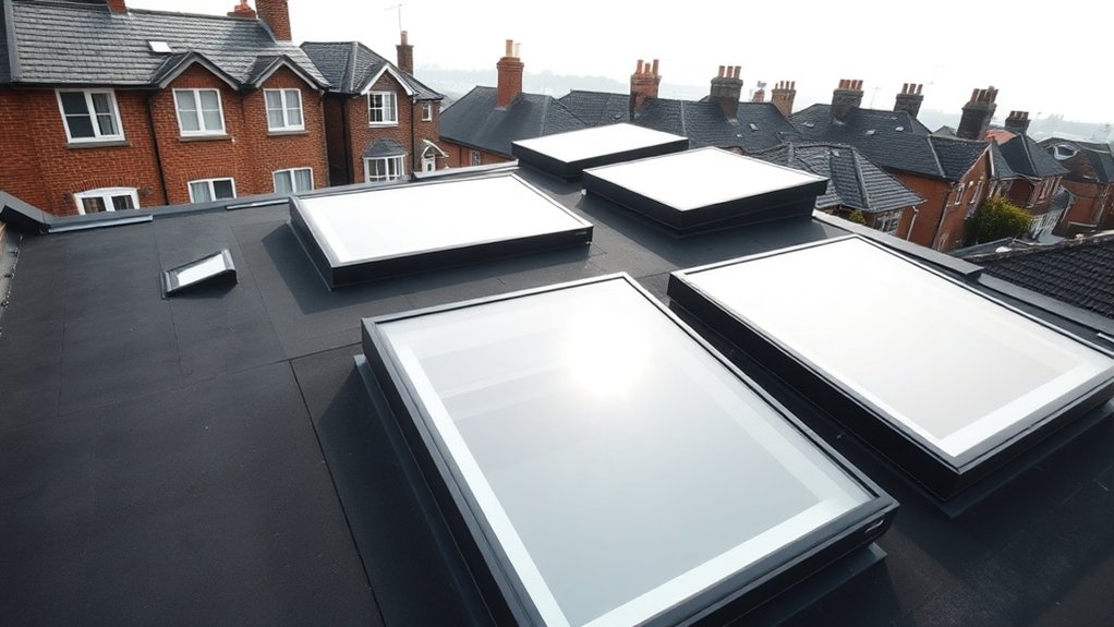 Flat Roof Skylights Lee