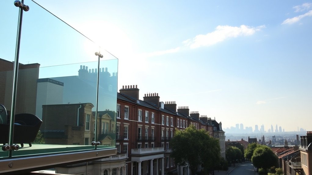 Glass Balustrades & Balconies Lee