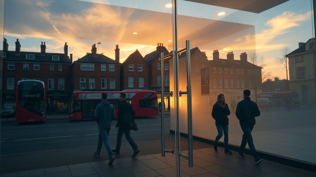 Glass Doors & Entrances Lee