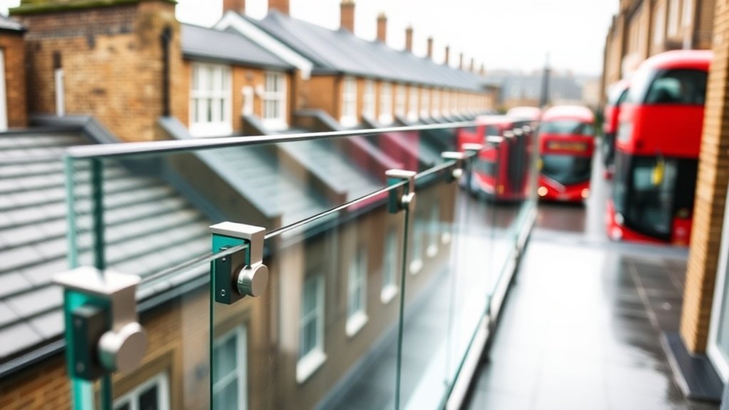 Glass Railing Installation Lee