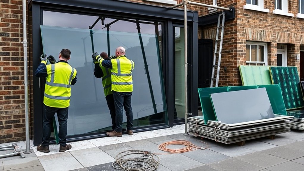 Low-E Glass Installation Lee
