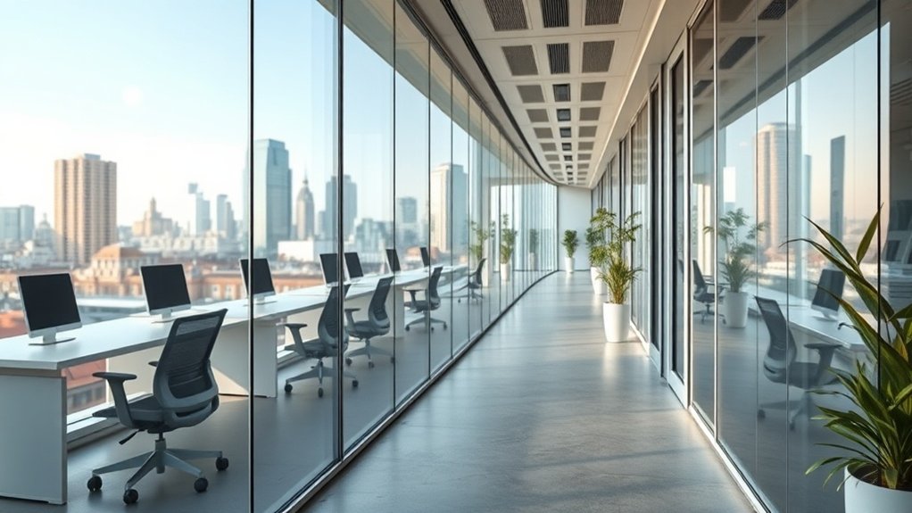 Office Glazing Lee