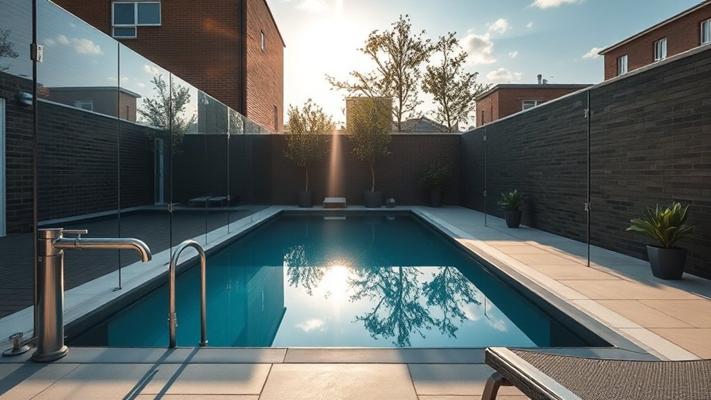 Pool Glass Fencing Lee