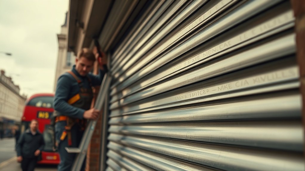 Roller Shutter Installation Lee