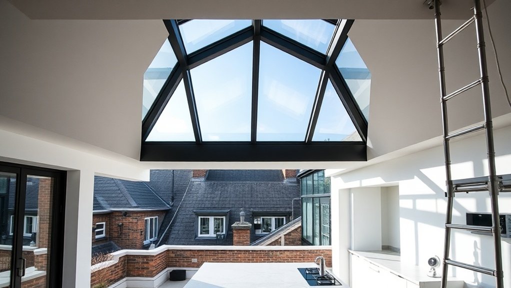 Roof Lantern Installation Lee